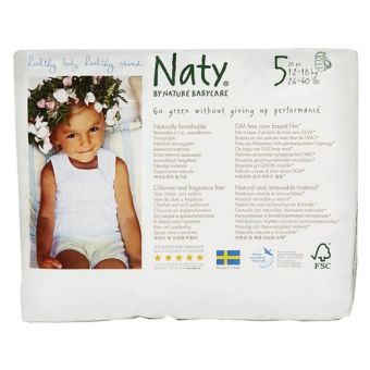 Single Pack - Nature Babycare Pull-ups (size 5) Junior (20 nappies)