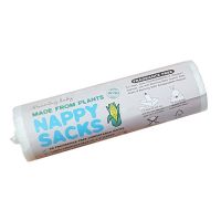 Beaming Baby Made From Plants Compostable Cornstarch Nappy Sacks FRAGRANCE-FREE 30 Sacks On a Roll