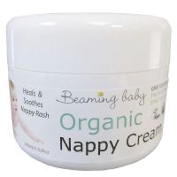 Over 80% Organic Ingredients Beaming Baby Organic Nappy Cream 100ml - Bulk Buy and Save 10%!