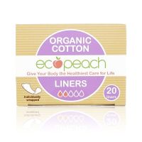 Ecopeach Organic Cotton Panty Liners